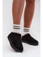 Dámské sněhule s teplým kožíškem černé Serenne Dámské sněhule s teplým kožíškem černé Serenne