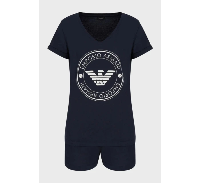 Dámské pyžamo  tm.modrá model 15218469 - Emporio Armani