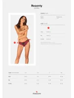 Krajkové kalhotky model 18978783 panties - Obsessive