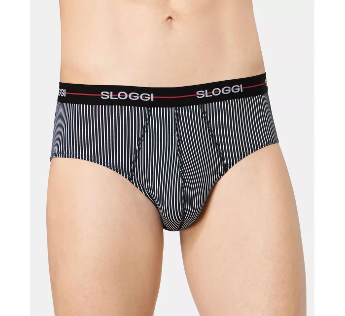 sloggi pánske Start Midi C2P box - RED - SLOGGI RED - SLOGGI