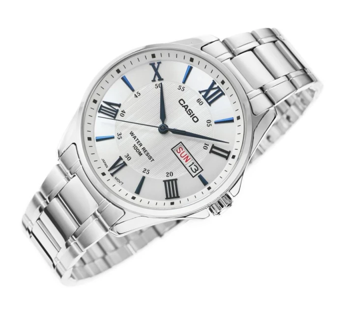 Pánske hodinky CASIO MTP-1384D-7A2VDF + BOX Pánske hodinky CASIO MTP-1384D-7A2VDF + BOX