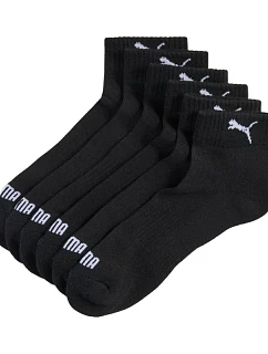 Ponožky Puma Cushioned Quarter, balenie po 3 kusoch, čierne, 938581 01