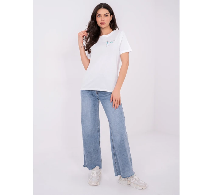 T shirt model 21821400 biały - FPrice