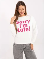 Mikina EM BL 624.90P biela a ružová