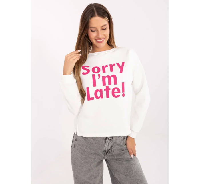 Mikina EM BL 624.90P biela a ružová