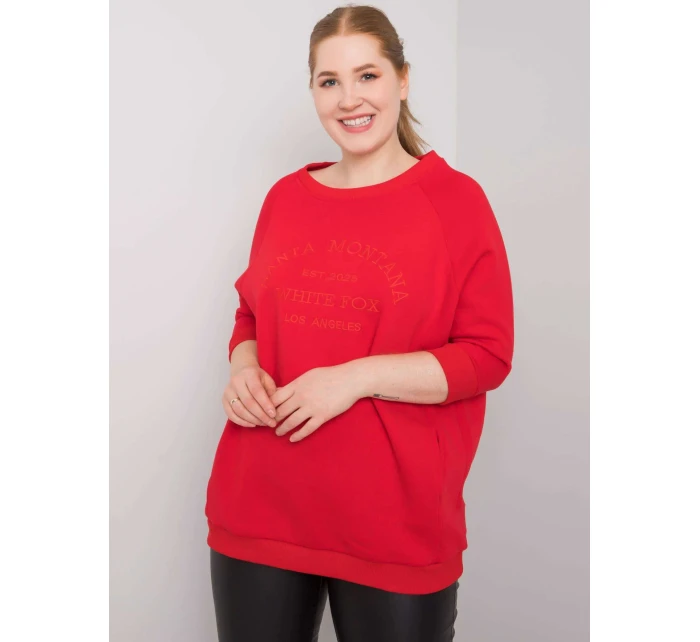 Mikina RV BL 6938.70P červená