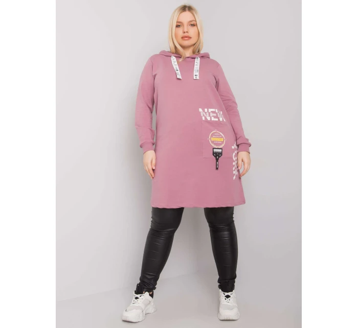 Tunika RV TU 7221.80P tmavo ružová