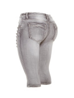 Curvy Girls Size! Trendy Capri Jeans knee-length