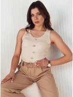 Dámský top beige Dstreet model 21972946 - FashionStreet