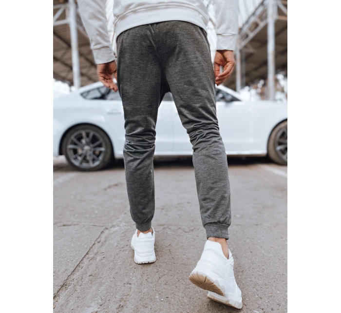 FashionStreet pánske svetlosivé tepláky UX4281