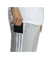 Nohavice adidas Essentials Single Jersey Tapered Open Hem 3-Stripes M IC0046
