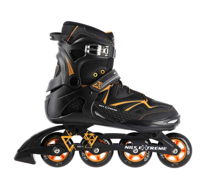 Inline korčule NILS Extreme NA9022 black/orange, veľkosť 41 Inline korčule NILS Extreme NA9022 black/orange, veľkosť 41