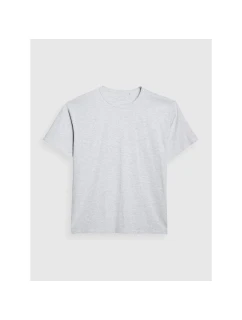 Oversize jednofarebné unisex tričko 4F 4FWSS25TTSHU1972-27M