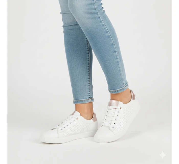 Big Star W HH274073 Biele nízke tenisky