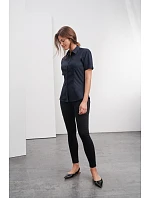 JN 679 Popelínová halenka s krátkým rukávem model 22488238 carbon - Daiber JN 679 Popelínová halenka s krátkým rukávem model 22488238 carbon - Daiber