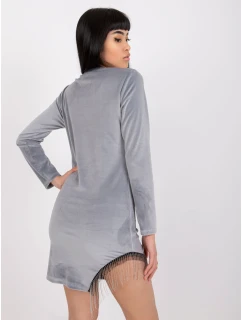 Šaty DHJ SK 6509.82P sivá
