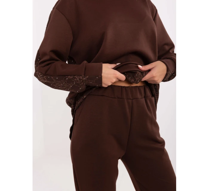 Komplet IT KMPL model 21494240 ciemny brązowy - FPrice Komplet IT KMPL model 21494240 ciemny brązowy - FPrice