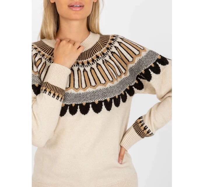 Sveter LC SW 0342.06X béžová Sveter LC SW 0342.06X béžová