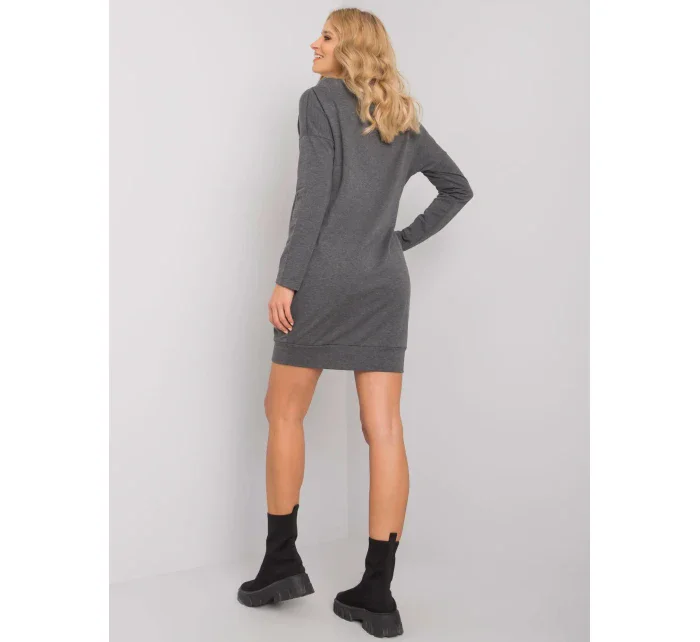 Šaty RV TU 4444.30P tmavo šedá