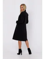 model 18863510 Kabát na knoflíky černý - Moe