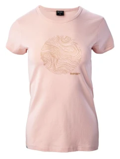 Dámske tričko Akuja Salmon s potlačou - Hi-Tec