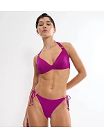 SUMMER SUNSET - Push-up vrchný diel plaviek s lurexom a zlatými krúžkami Triumph