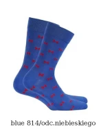 Pánske ponožky Wola Perfect Man vzorované W 94N03 Casual