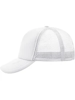 Daiber MB 70 5 panelová polyesterová síťovaná kšiltovka 03.0070 white