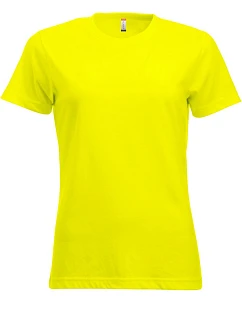 Clique New Classic-T Women Dámske tričko 67.9361 visibility yellow