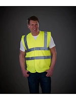Bezpečnostná vesta Yoko HVW 100 Hi-Vis 79.W100, nebovo modrá Bezpečnostná vesta Yoko HVW 100 Hi-Vis 79.W100, nebovo modrá