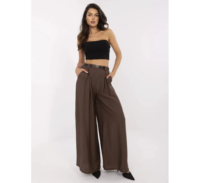Spodnie MI SP model 21116711 brązowy - FPrice