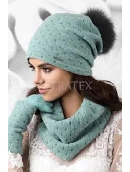 Dámské rukavice  tyrkysové  model 21477471 - Kamea