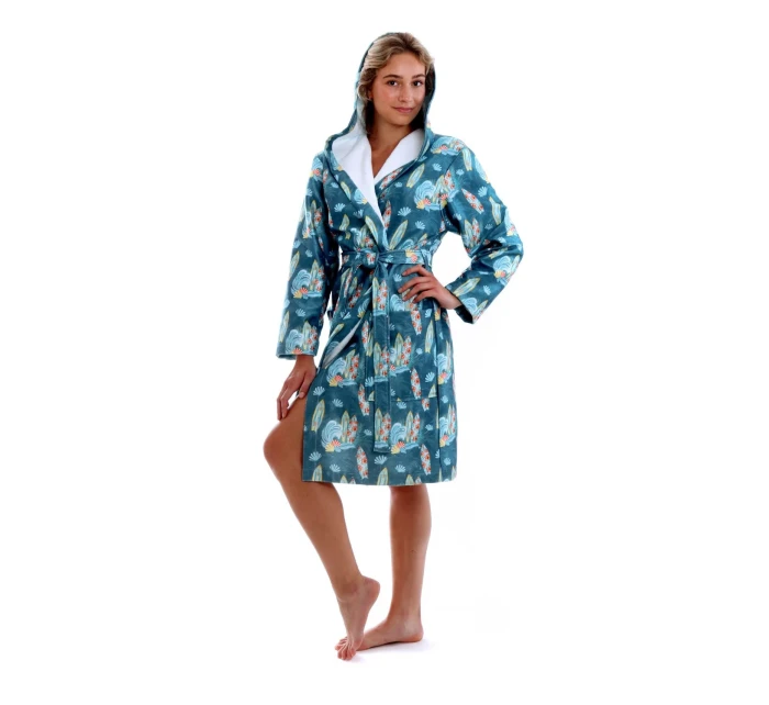 Dámsky župan 3151 Oahu s kapucňou - Vestis