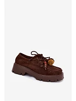 Poloplatformové topánky model 228964 Krok vo veľkom štýle Poloplatformové topánky model 228964 Krok vo veľkom štýle
