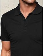 Pánske polo tričko čierne FashionStreet PX0512 Pánske polo tričko čierne FashionStreet PX0512