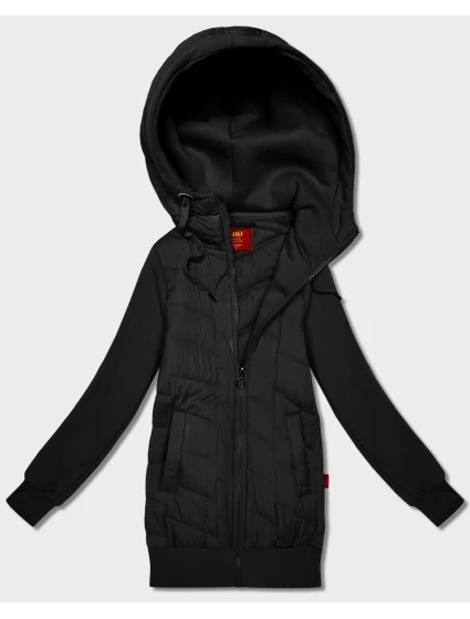 Damska bluza z kapturem z  Goodlookin czarna model 21788398 - LHD