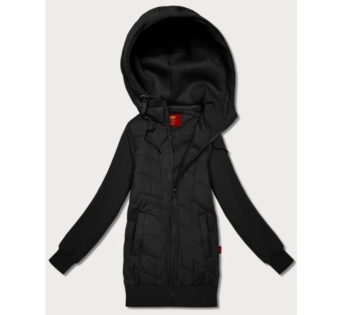 Damska bluza z kapturem z  Goodlookin czarna model 21788398 - LHD