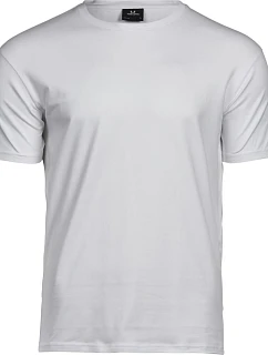 Tee Jays TJ 400 Pánske elastické tričko 18.0400 biele