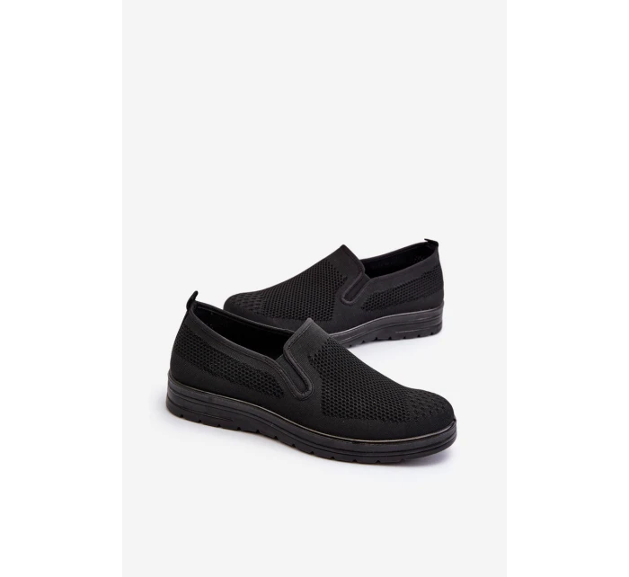 Męskie Trampki Tenisówki Czarne Nomiji