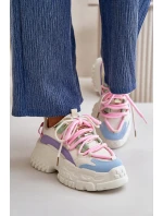 Dámské tenisky na masivní podrážce model 21667390 - Boto Dámské tenisky na masivní podrážce model 21667390 - Boto