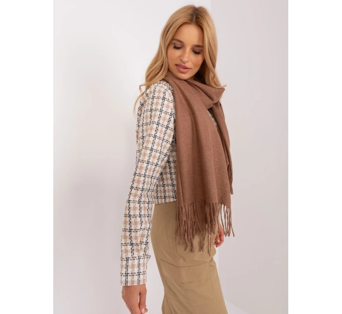 Szalik AT SZ model 18949099 brązowy - FPrice Szalik AT SZ model 18949099 brązowy - FPrice