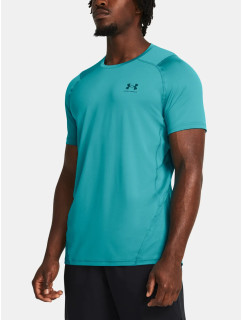 Under Armour HG Armour Fitted SS - modré