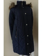 Dámska zimná bunda s kapucňou M49409 - Zaks