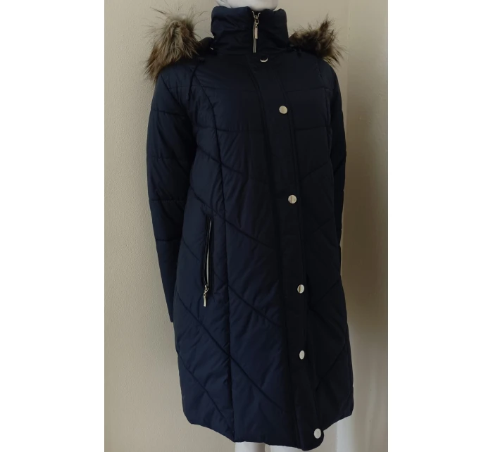 Dámska zimná bunda s kapucňou M49409 - Zaks