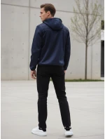 Kurtka męska przejściowa pikowana granatowa model 22007529 - FashionStreet