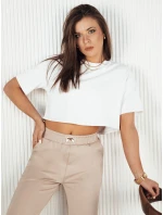 Dámské tepláky béžové Dstreet model 21972320 - FashionStreet