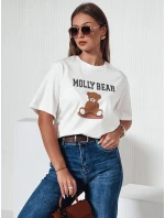 Dámske tričko MOLBER ecru FashionStreet RY2571