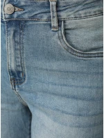 Dámske široké džínsy modré FashionStreet UY2907