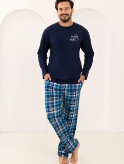 Regina 507 dĺžka/r M-XL pánske pyžamo