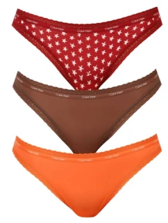 CALVIN KLEIN WOMEN'S FIGS 3-PACK BIKINI pre ženy